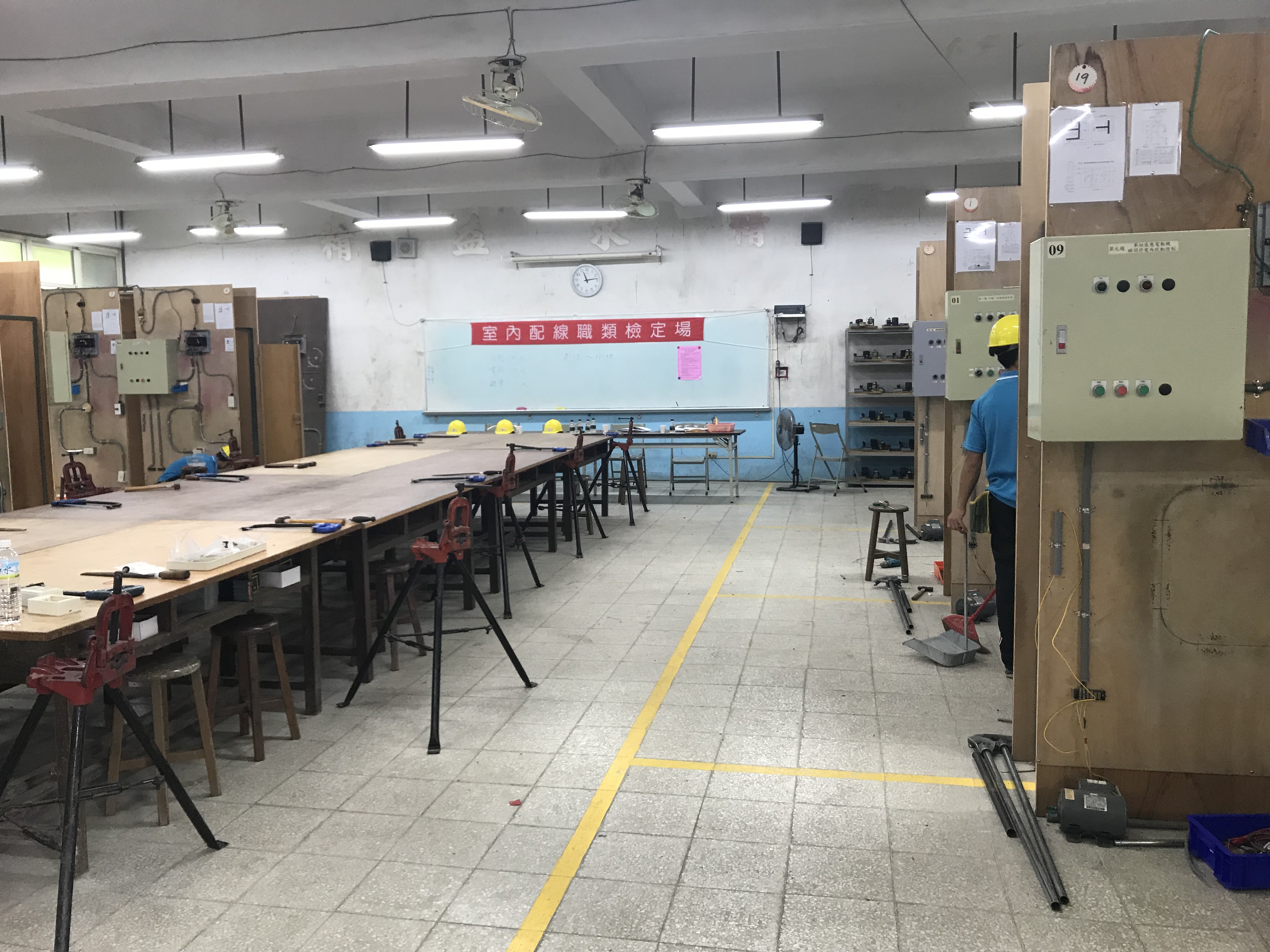 107年度在校生丙級室內配線專案技能檢定