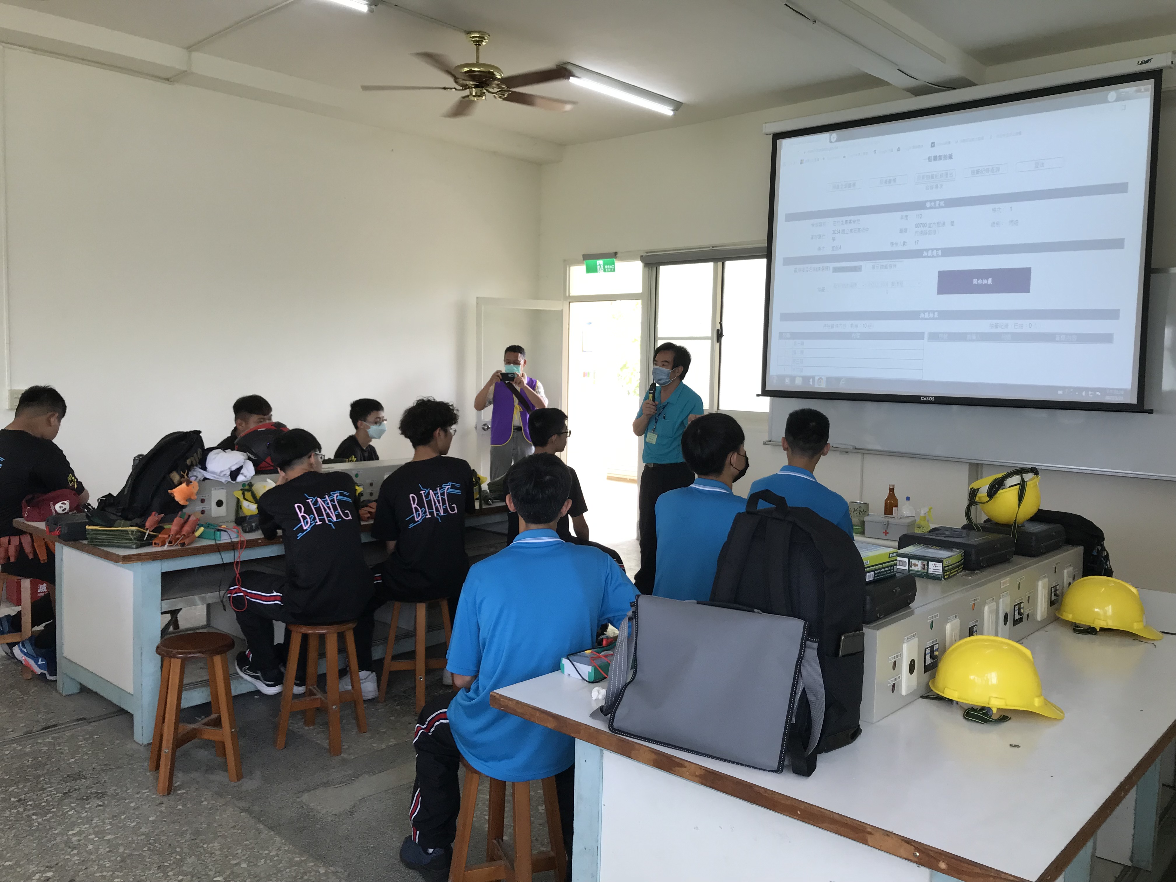 112年度在校生丙級室內配線專案技能檢定